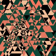 abstract colorful triangle pattern background N2