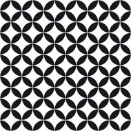 Pattern circle flower background 01
