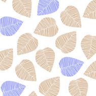 Leaf backround pattern N3