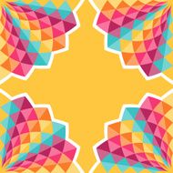 Abstract geometric pattern N51