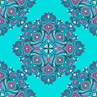 Seamless background with abstract ethnic pattern N9