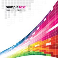 Abstract mosaic background - Illustration N2