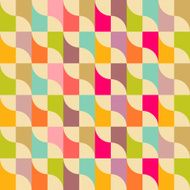 Retro vintage seamless pattern Vector illustration N5
