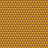 Gold Scales Seamless Pattern Texture Stock Vector Illustration