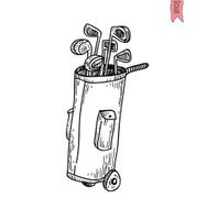 Golf Equipment icon vector illustration N3