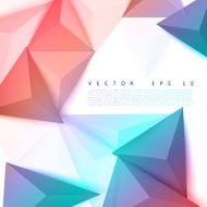 Vector background abstract polygon triangle N99