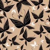 Seamless butterfly pattern N6