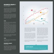 Brochure flyer newsletter annual report layout template N3