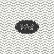 Vector retro chevron zigzag stripes geometric seamless pattern N3