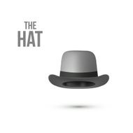 Top Hat isolated on white Vector N5