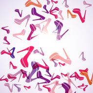 abstract background shoe N18