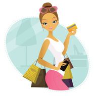 Summer shopping (credit card)