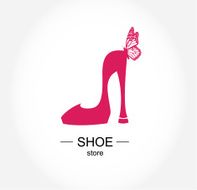Logo shoe store shop fashion collection boutique label N8