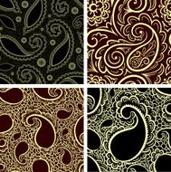 Set of seamless patterns N22