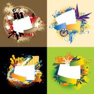 Flash Text Design Element Series