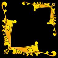 gold ornament 10