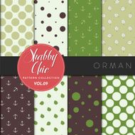 Shabby Chic Pattern Collection - Orman