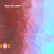 Abstract Colorful Triangles Background Vector N181