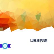 Abstract Colorful Triangles Background Vector N184