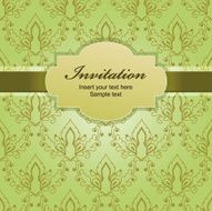 Vector invitation design