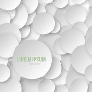 Abstract Seamless Circles Background Vector N5