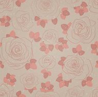 Seamless Floral Pattern N762