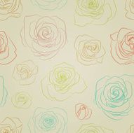 Seamless rose pattern N11