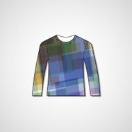 Abstract illustration on sweater N153