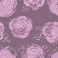 Seamless roses pattern N16