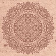 Flower Mandala Abstract element for design N6