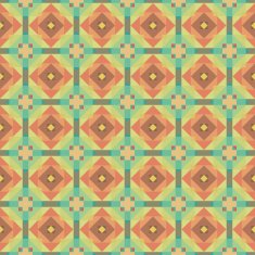 Graphic seamless colorful pattern Flat style N3