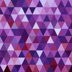 Abstract vector background of purple triangles