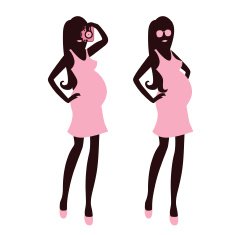 Fashionable Pregnant Woman N2