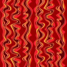Fused Metal Vertical Pattern