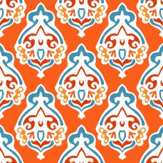 Damask seamlessvector abstract design