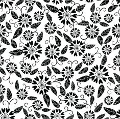 Floral Pattern N395