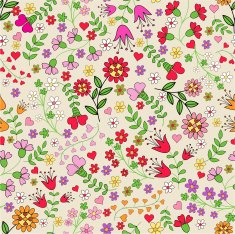 Floral Pattern N396