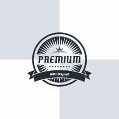 premium product label sticker N13