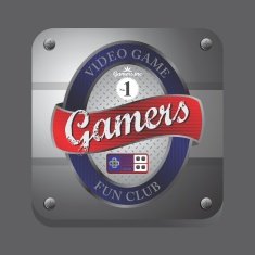 video game theme label sticker N6