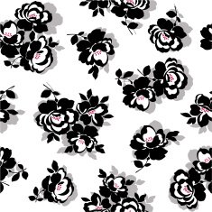 floral design pattern N145