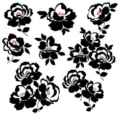 flower material N86