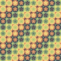 Seamless tile petal pattern N2