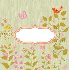 floral frame N62
