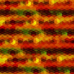abstract colorful hexagon shape background