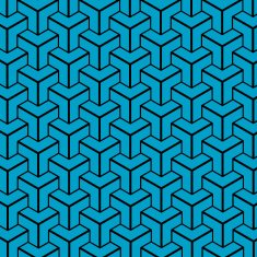 blue abstract geometry shape background