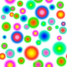 Seamless summer polka dot pattern