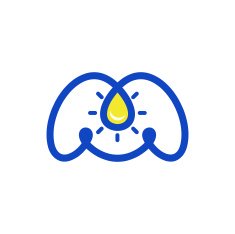 Sign the letter M idea light electricity N2
