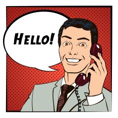 Comics Man Color Illustration