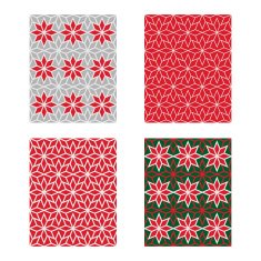 Trendy Scandinavian Seamless Pattern Set Vector