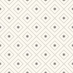 Vector seamless winter retro pattern N4